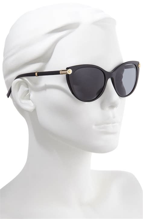 versace clear cat eye sunglasses|Versace 55mm cat eye sunglasses.